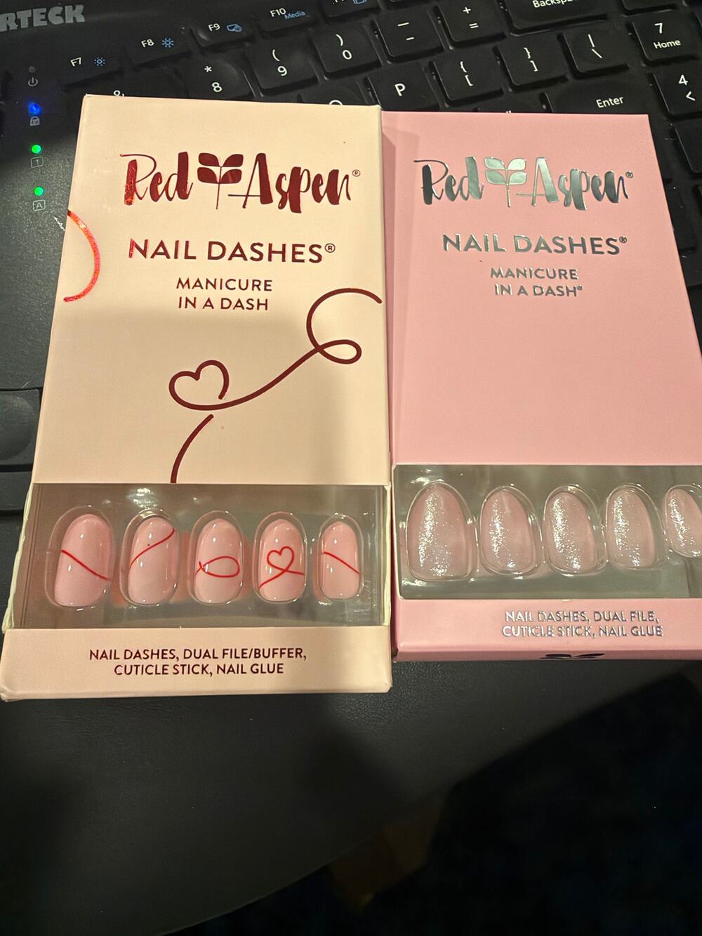 red aspen press on nails bundle